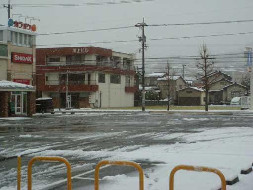 店内からの風景写真