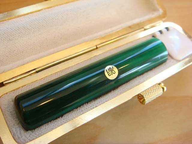 牛角のカラーハンコ