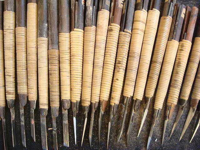 印刀はハンコを彫る道具です。