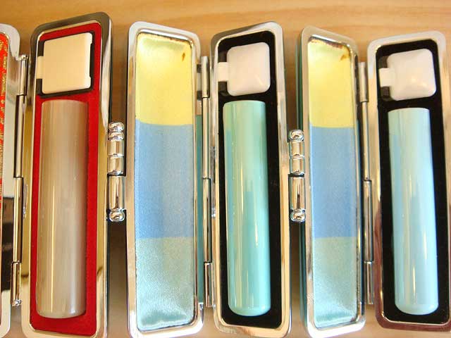 牛角とルミネ・シュクレのハンコ