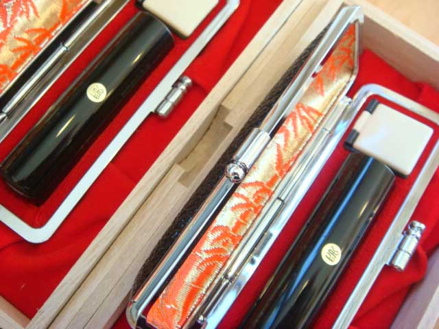 黒水牛の2本のハンコ