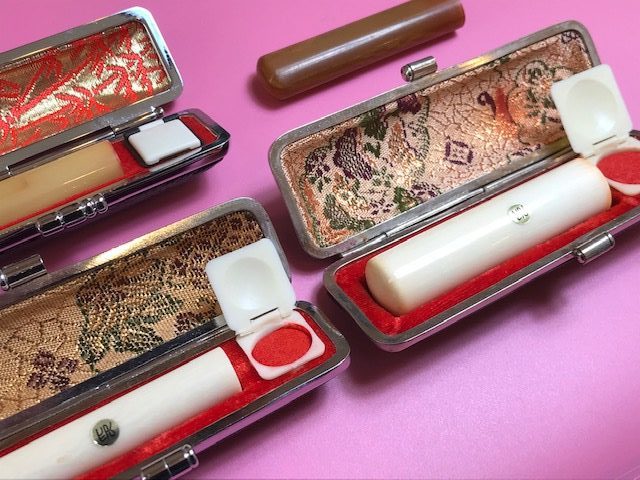 ハンコの彫り直し