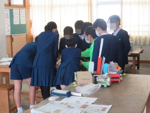 英田小学校の出前はんこ講座