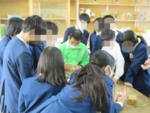英田小学校の出前はんこ講座